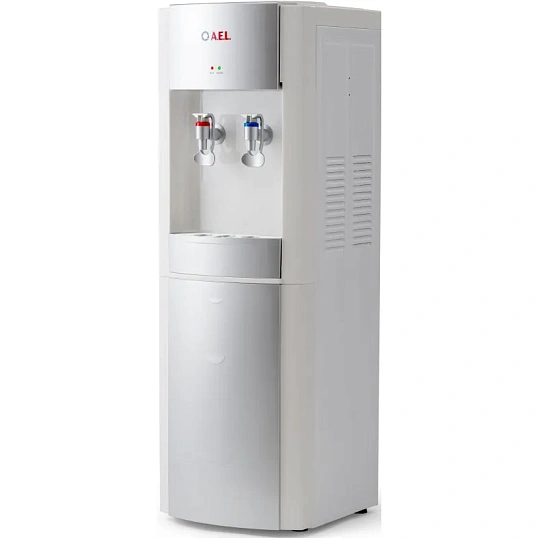 Кулер для воды AEL LD-AEL-28 white/silver напольный электронное охлаждение