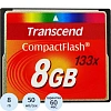 Карта памяти Compact flash CF Transcend 8GB 133X Ultra Speed, TS8GCF133
