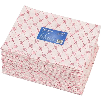 Салфетка спанлейс 45x90 см, розовый, пл.50, 50шт/уп, 10268(0384)