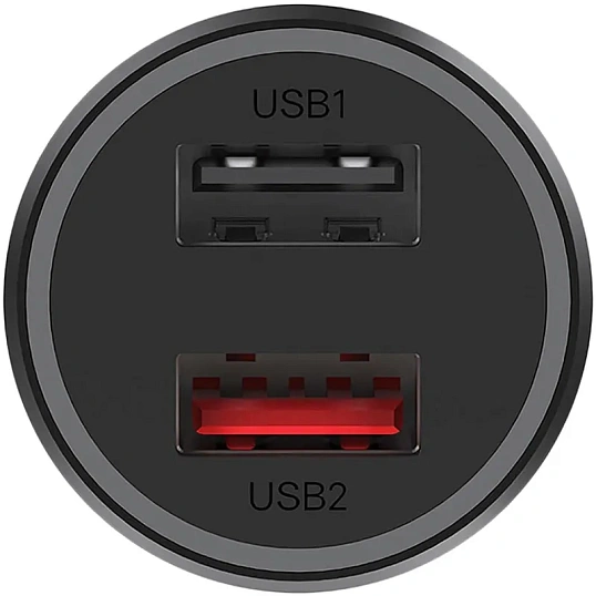 Зарядное устройство Xiaomi Mi 37W Dual-Port Car Charger (GDS4147GL)