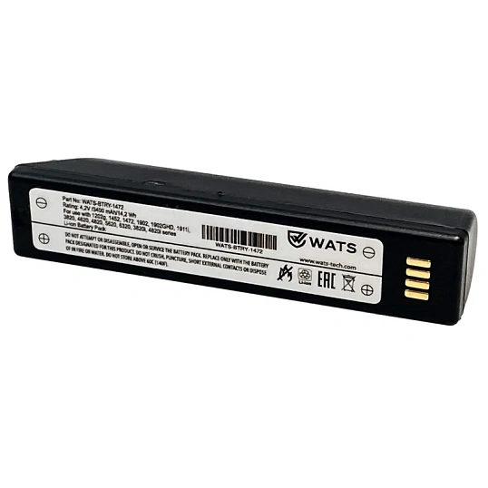 Аккумулятор для Honeywell (WATS) серий 1202g,1452,1472,1902GHD,1911i,5620