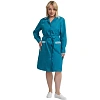 Халат для горничных и уборщиц у01-ХЛ дл.рук бирюз(р.44-46) 170-176