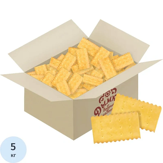 Крекер Здрава с луком и сыром, 5кг/уп