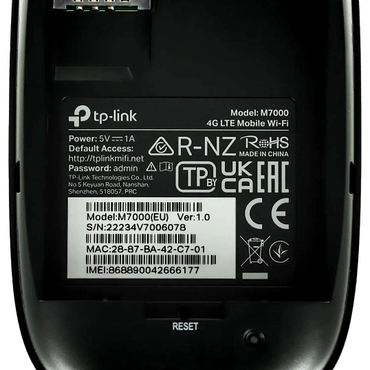 Маршрутизатор TP-Link M7000 4G LTE-модем