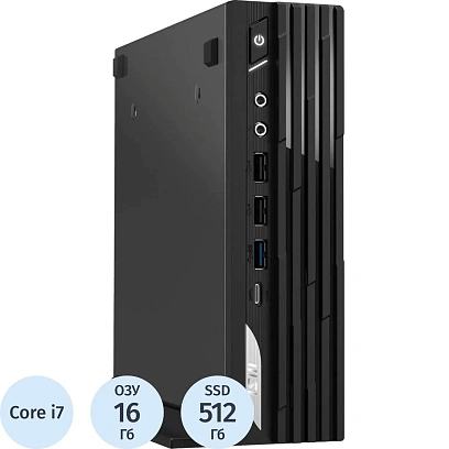 Мини ПК MSI Pro DP21 14M Mini(9S6-B0A431-1069)i7-14700/16/512/VESA/COM/NOS