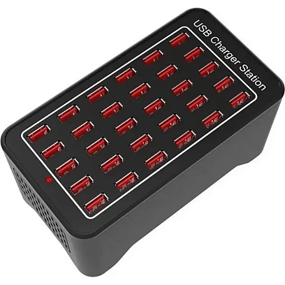 Зарядное устройство PALMEXX YFY-A75 30xUSB (5V-2.4A) 150W