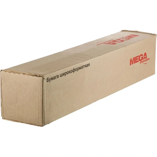 Бумага широкоформатная 80г 841ммx175м 76мм 162