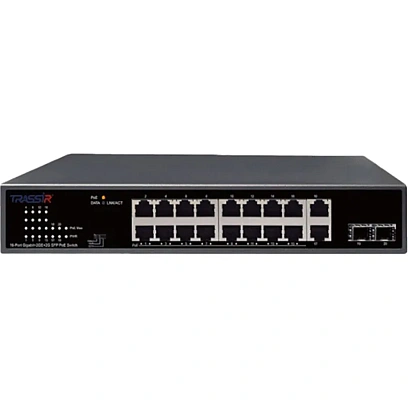 Коммутатор Trassir TR-NS14202S-185-16POE