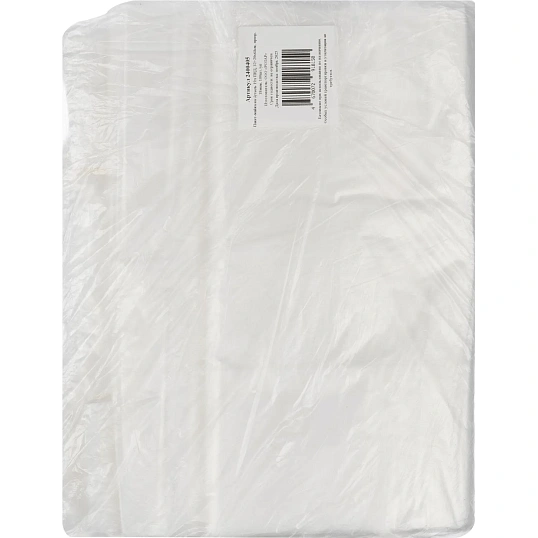 Пакет-майка на бутыль 19л ПНД, 32+20x68см, прозр, 18мкм, 100шт./уп