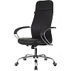 Кресло VB_EChair 655LT SL/TPU черный экокожа крестов. хром