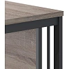 Стол Комус Мебель К-Loft 241S016 1580х670х752 дуб сонома темн/черный
