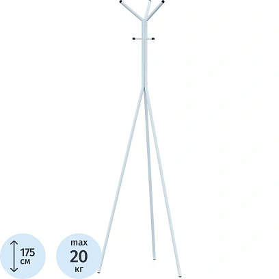 Вешалка KD_напольная Крауз-11 белая