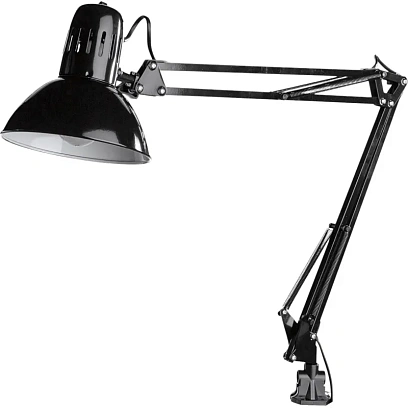 Светильник Arte Lamp A6068LT-1BK струбцина черный E27 40Вт