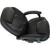 Кресло VB_EChair 668 PU P черный эко.кожа подст.для ног
