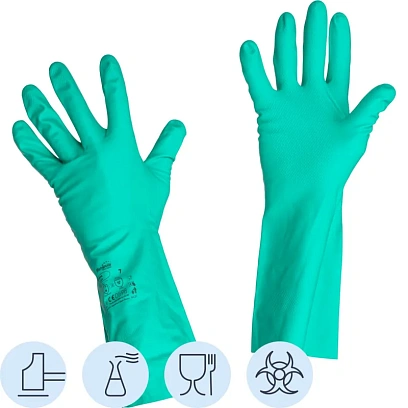 Перчатки защитные нитрил Manipula ДИЗЕЛЬ (N-F-06/CG-922) р.11,ПС