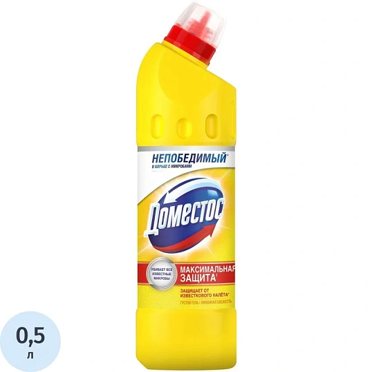 Средство для сантехники Доместос универсальное Лимонная свежесть 500 мл