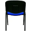 Стул UA_EChair Rio(ИЗО/ISO) чёрн, ткань синяя С-6