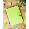Ежедневник недатированный Bright Colours на спирали,  А5, 272 стр., ЛАЙМ