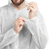 Халат на кнопках 20гр/м2 р.XXL, белый (10шт/упак),арт.406-877-003,к