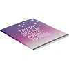 Тетрадь общая А5 48л Magic stars фиол.,клет,скреп, ВД-лак