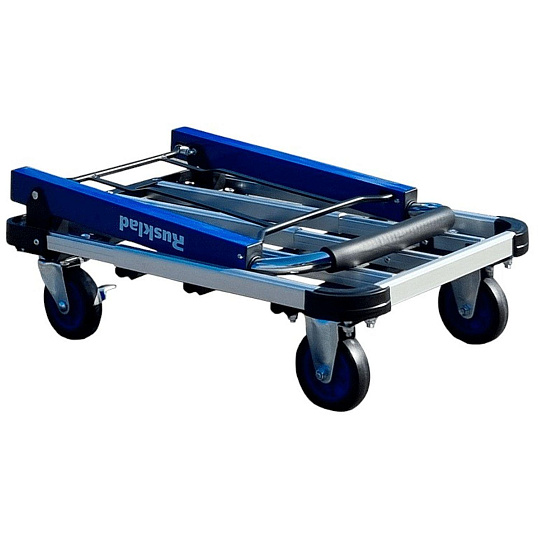 Тележка платформенная алюминевая складная ТП 150 В колёса d 125 мм