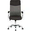 Кресло BN_Sp_EChair-590 TC ткань черный/серый, хром