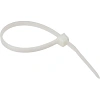 Хомут стяжка нейлоновая морозост TOPFORT 3х100 (2,5х100 мм) белый 100 шт/уп