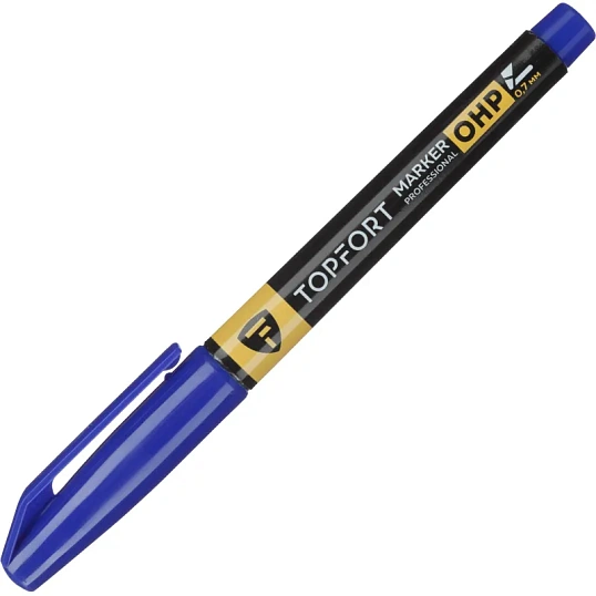 Маркер для глянц.поверх. TOPFORT OHP 0,7 мм синий