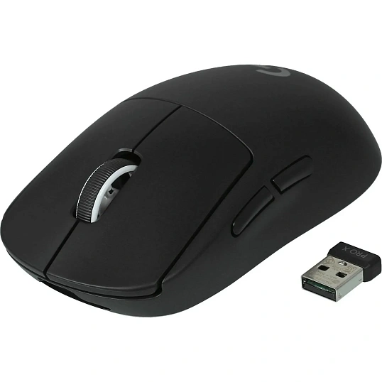 Мышь компьютерная Logitech G Pro X Superlight чер.25600dpi 4but(910-005882)