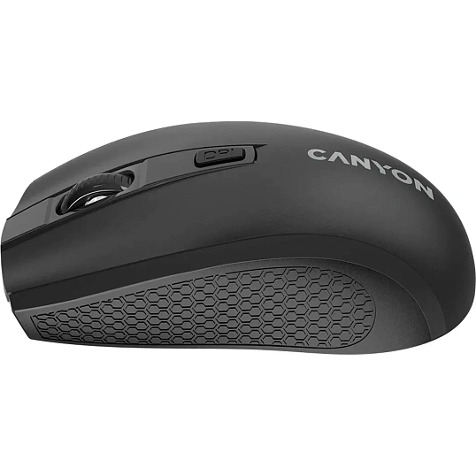Мышь компьютерная CANYON беспров. MW-7 черный (CNE-CMSW07B)
