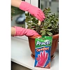 Перчатки резиновые Paclan Practi Comfort розовые 4076414 р.S