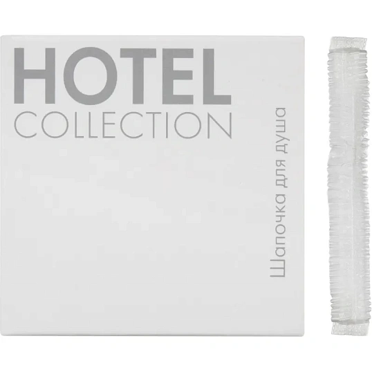 Шапочка для душа HOTEL COLLECTION картон, 250шт.