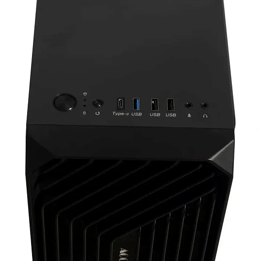 Корпус Accord ACC-265B чер.безБП mATX 1x80mm 2x120mm 2xUSB2.0x3.0 audio