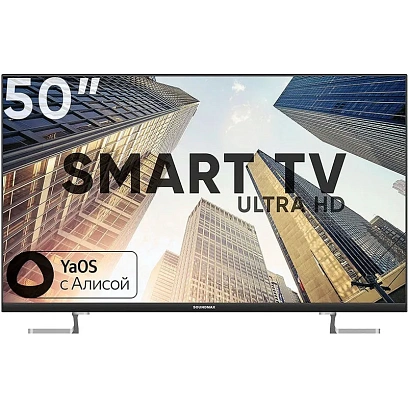 Телевизор Soundmax SM-LED50M05SU, UHD, смарт (Яндекс ТВ)