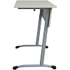Парта МЕТ_ Стол ученический Гармония 2-местный 6г.р. серый/серый