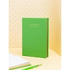 Ежедневник недатированный зеленый, А5 136 л., Do small things, ATTACHE