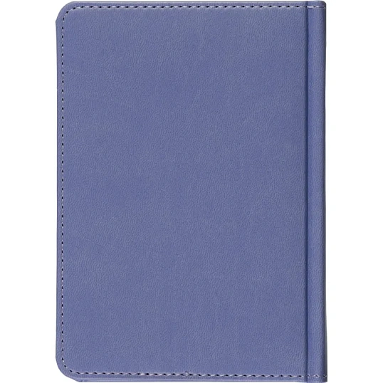 Ежедневник недатированный A6+, 136л, VELVET сиреневый 3-495/11
