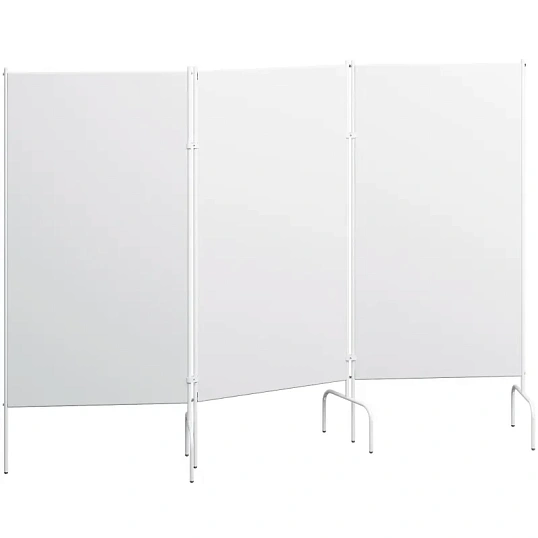 Ширма медицинская MEG_без колес, трехсекционная ШМ-МСК (код МСК-3302-01)