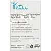 Картридж Vell M21-500-595-WT (12.7 мм / 6.4 м, винил, чер. на бел,VL142807)