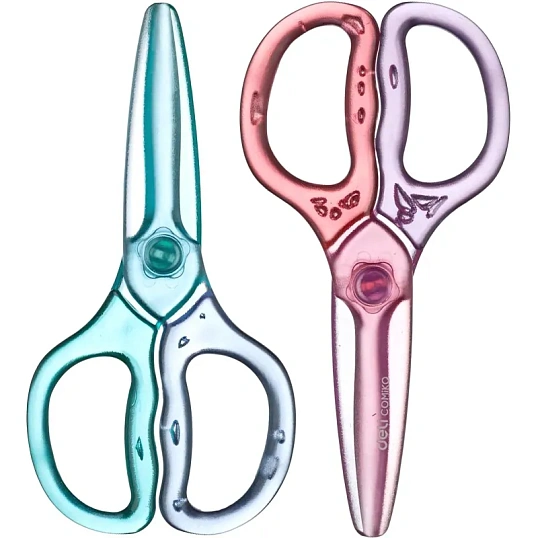 Ножницы детские Deli E6067 120 мм пластик ассорти