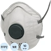 Полумаска фильтрующая PHSV 2021 с кл FFP2 до 12ПДК,(XL)10шт/уп