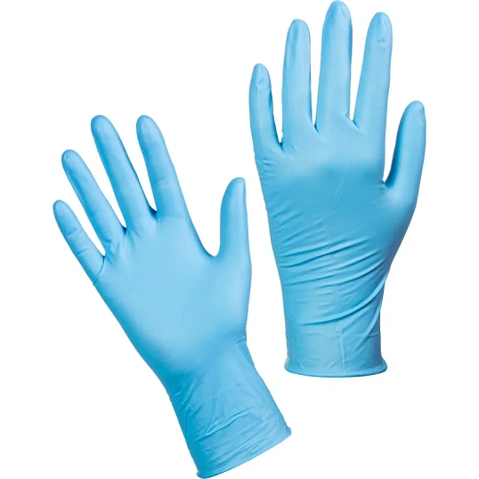 Перчатки мед.смотров. нитрил., нестер, MANUAL RN 707 (M) 50пар