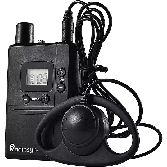 Радиогид Radiosync SGTR03 система на 25 экскурсантов с докстанцией и кейсом