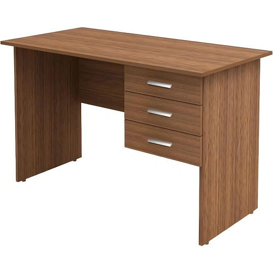 Стол MON_Канц с подвесной тумбой СК27.9 орех