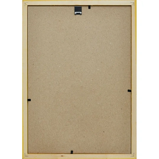 Рамка 21х30см деревянная, профиль №2, цвет 'ярко-ж