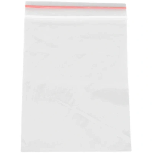 Пакет с замком (Zip Lock) 8 х 12 см, 40 мкм, 100 шт/уп