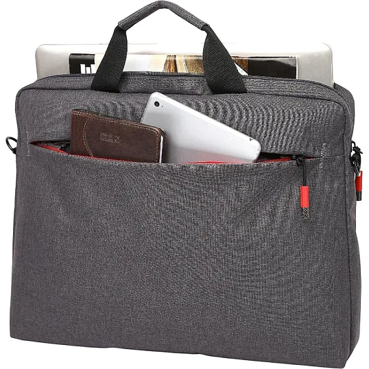 Сумка для ноутбука 15.6, Sumdex City (Red), серая, PON-201GY