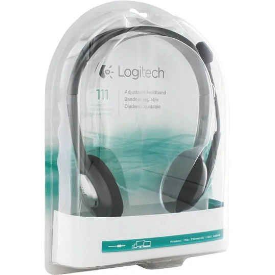 Гарнитура Logitech H111 (981-000594) [4/16
