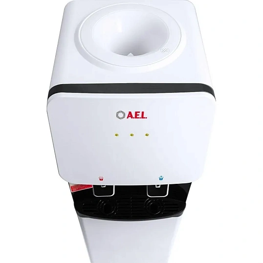 Кулер для воды AEL LD-AEL-85C white/black  нагрев/электронное охл, шкаф