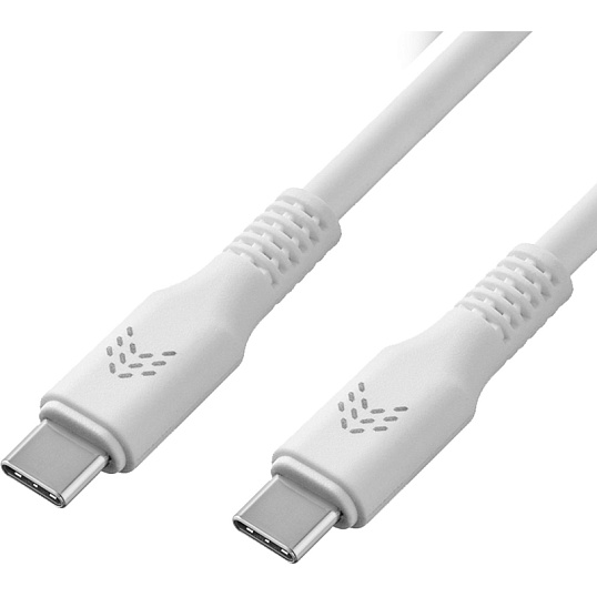 Кабель зарядный Rocket Flex TPE USB-C/USB-C 1 м,белый (RDC511WH01FL-CC)